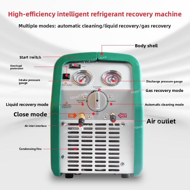 Dual-cylinder refrigerant reco - Air Conditioners review and price