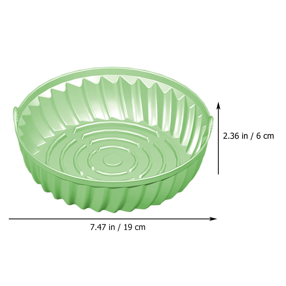 Round Silicone Air Fryer Bakin - Air Fryer Silicone Pot Liner review and price