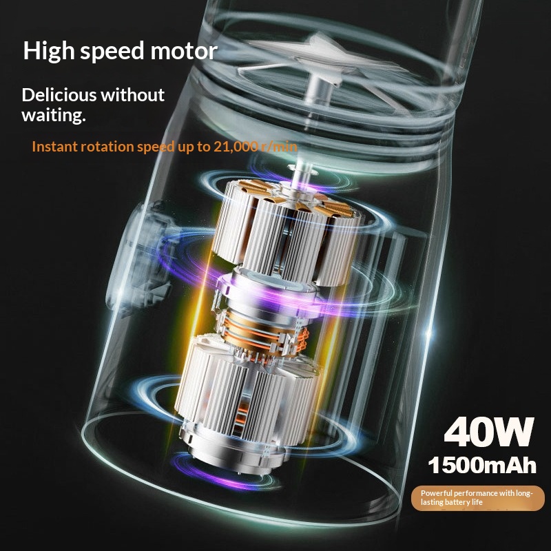 450ML Portable Electric Blende - Portable Blender Usb Rechargeable review and price